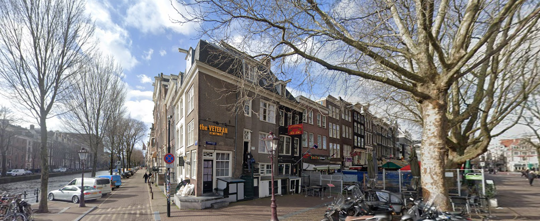Hostel the Veteran Amsterdam: canalside exterior, entrance, and room views